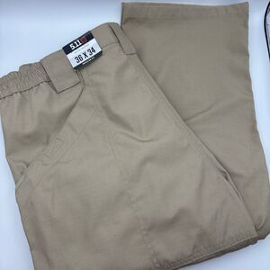 5.11 Tactical Taclite Pro Pants Military Combat Cargo Khaki Trousers‎ 36x34